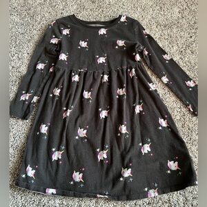 Long sleeve Unicorn dress 🦄